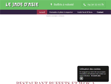 Tablet Screenshot of lejadedasie.com